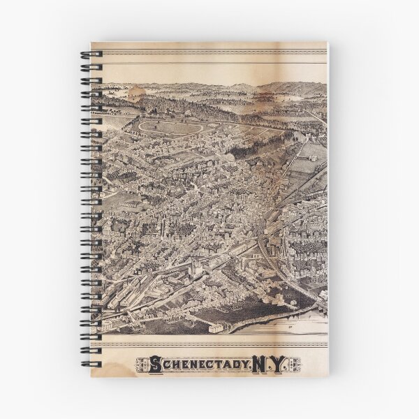 Item preview, Aerial View of Schenectady, New York (1882) designed and sold by allhistory.