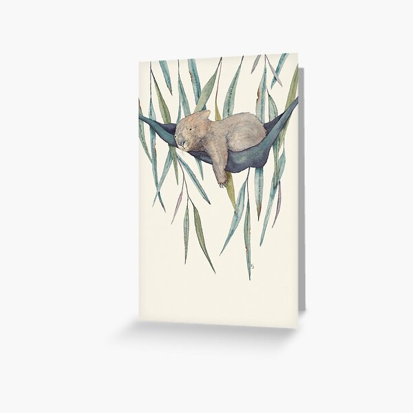 Sleepy head Greeting Card