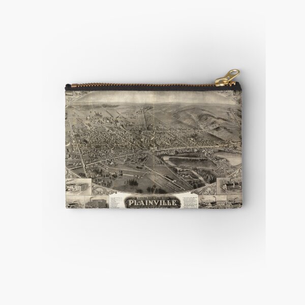 Item preview, Bird's eye view of Plainville, Connecticut (1907) designed and sold by allhistory.