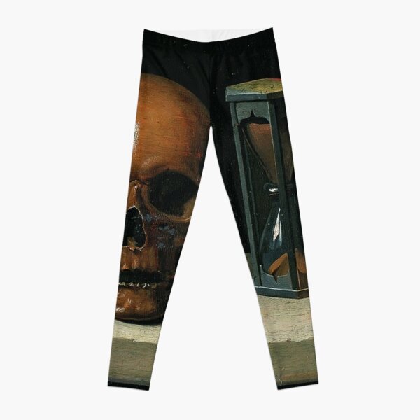Still-Life with a Skull - Philippe de Champaigne Leggings