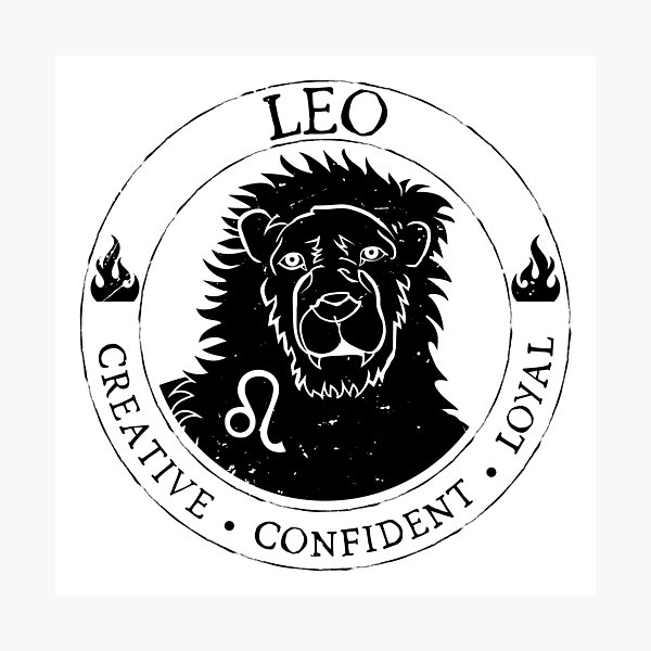 Item preview, Leo Zodiac Birthday Star Sign Zodiac Gift designed and sold by oberdoofus.