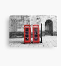 Red and Redundant Metal Print