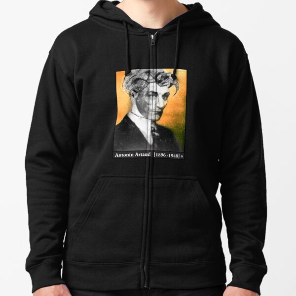 Absolute Antonin Artaud Zipped Hoodie