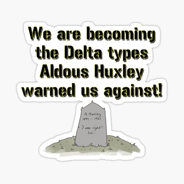Item preview, Aldous Huxley Delta Types designed and sold by SoCalStylez.