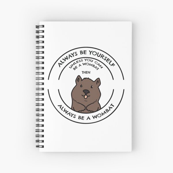 Wombat Apparel Spiral Notebook