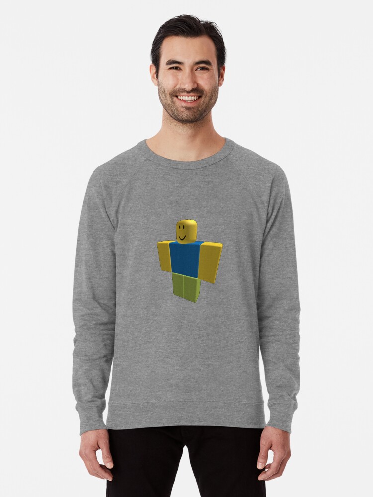 Roblox Default Character 2006 Version Lightweight Sweatshirt By Orkney123 Redbubble - male default roblox character