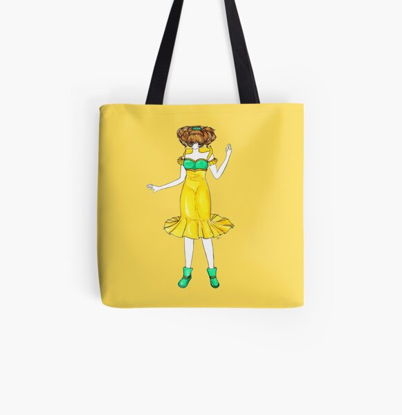 Flower Girl : Jonquil All Over Print Tote Bag