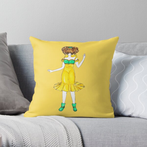 Flower Girl : Jonquil Throw Pillow