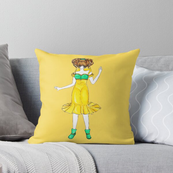 Flower Girl : Jonquil Throw Pillow