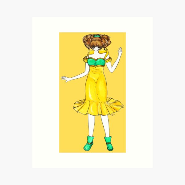 Flower Girl : Jonquil Art Print