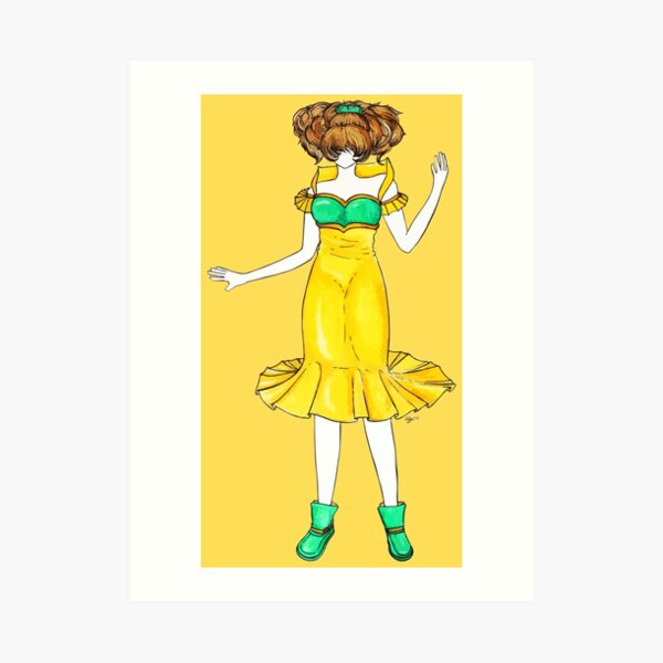Flower Girl : Jonquil Art Print