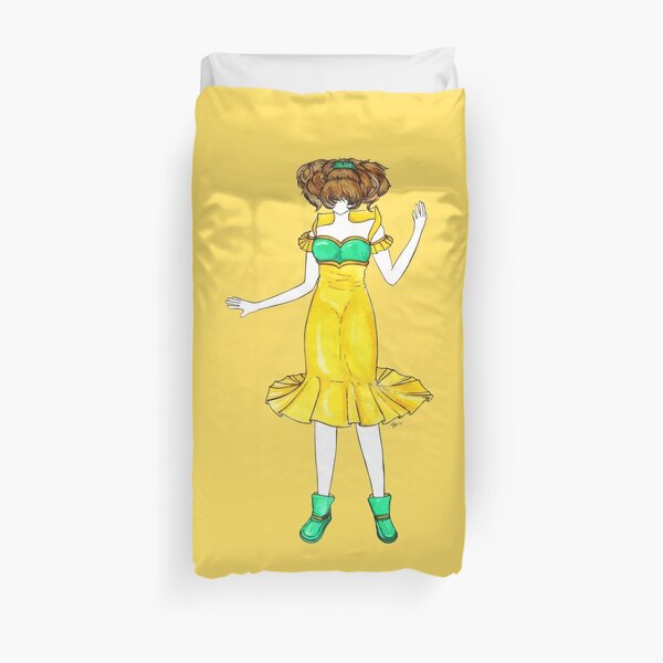 Flower Girl : Jonquil Duvet Cover