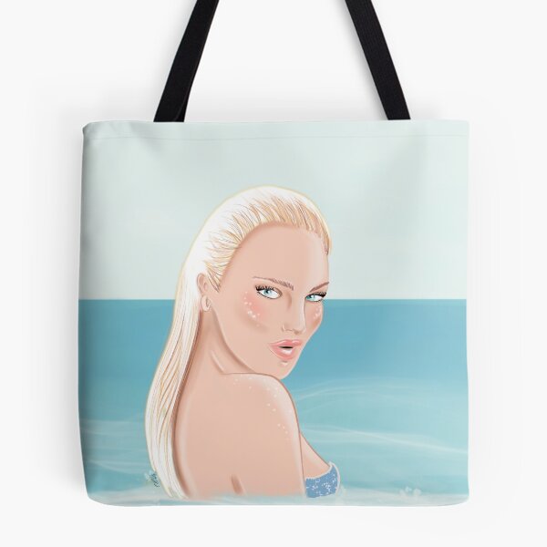 Item preview, blonde at the beach designed and sold by eligart.