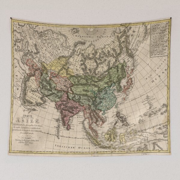 Item preview, Charte van Asien (Map of Asia) 1805 designed and sold by allhistory.