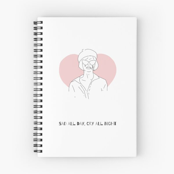 Item preview, Sad All Day Cry All Night designed and sold by SchoomDesigns.