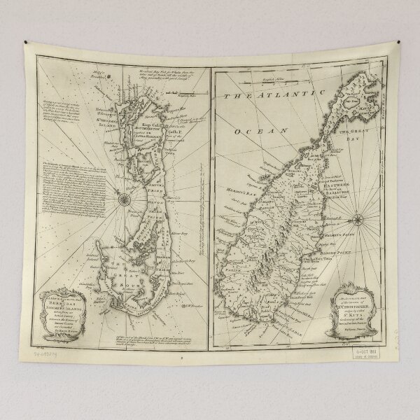 Item preview, Map of Bermuda Island by Emanuel Bowen (1752) designed and sold by allhistory.