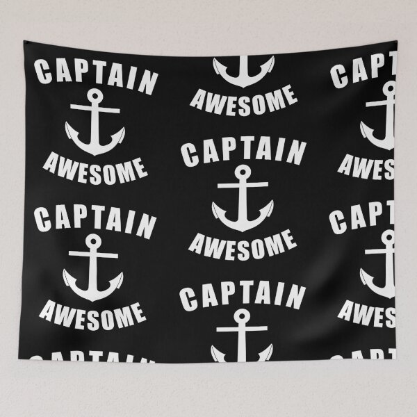 Item preview, CAPTAIN AWESOME! ANCHOR DESIGN GIFT IDEA designed and sold by JamesandLuis.