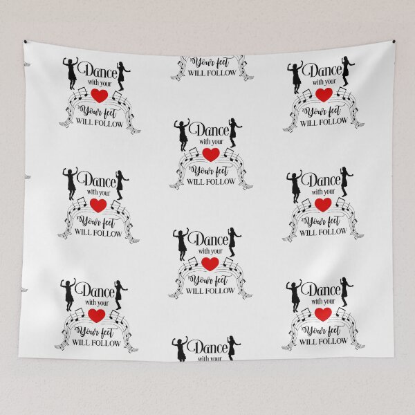 Item preview, Dance Dancing Party Music Disco Notes Heart Gift designed and sold by Style4You24.