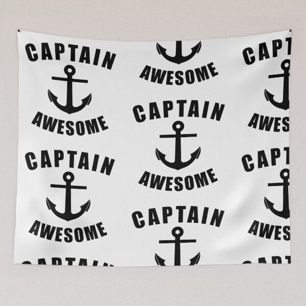 Item preview, CAPTAIN AWESOME! ANCHOR DESIGN GIFT IDEA designed and sold by JamesandLuis.