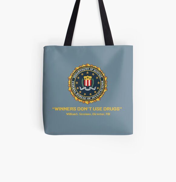 Winners Don't Use Drugs All Over Print Tote Bag