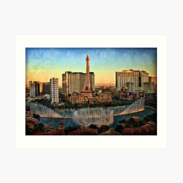 Las Vegas View Art Print