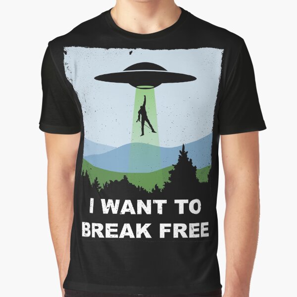 I Want to Break Free - Freddie Returns to Mercury Graphic T-Shirt