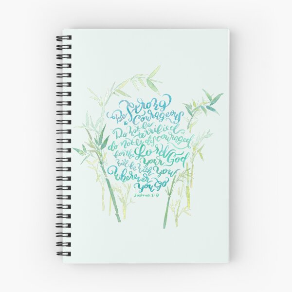 Item preview, Be Strong and Courageous - Joshua 1:9 - bamboo designed and sold by joyfultaylor.