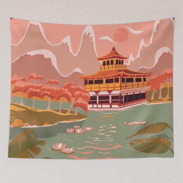 Item preview, Kyoto Golden Pagoda  designed and sold by DankAnk.