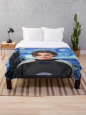 Van Gough Timothee Chalamet Throw Blanket
