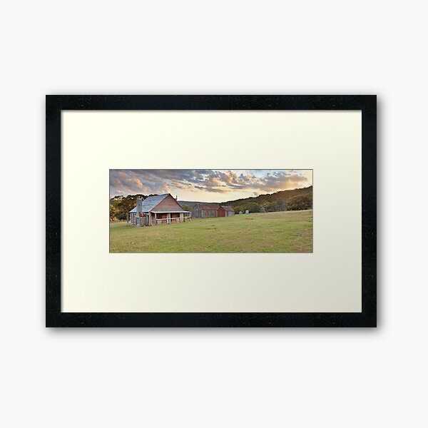 Coolamine Homestead, Kosciusko National Park, Australia Framed Art Print