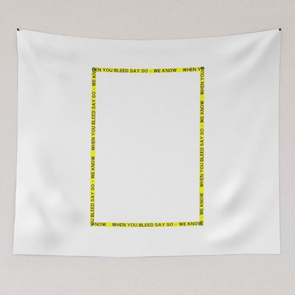 Item preview, WHEN YOU BLEED SAY SO designed and sold by Louie Warner.