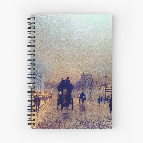 Item preview, Glasgow, twilight by John Atkinson Grimshaw designed and sold by DejaVuStudio.