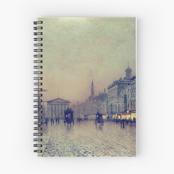 Item preview, Greenock dockside by night by John Atkinson Grimshaw designed and sold by DejaVuStudio.