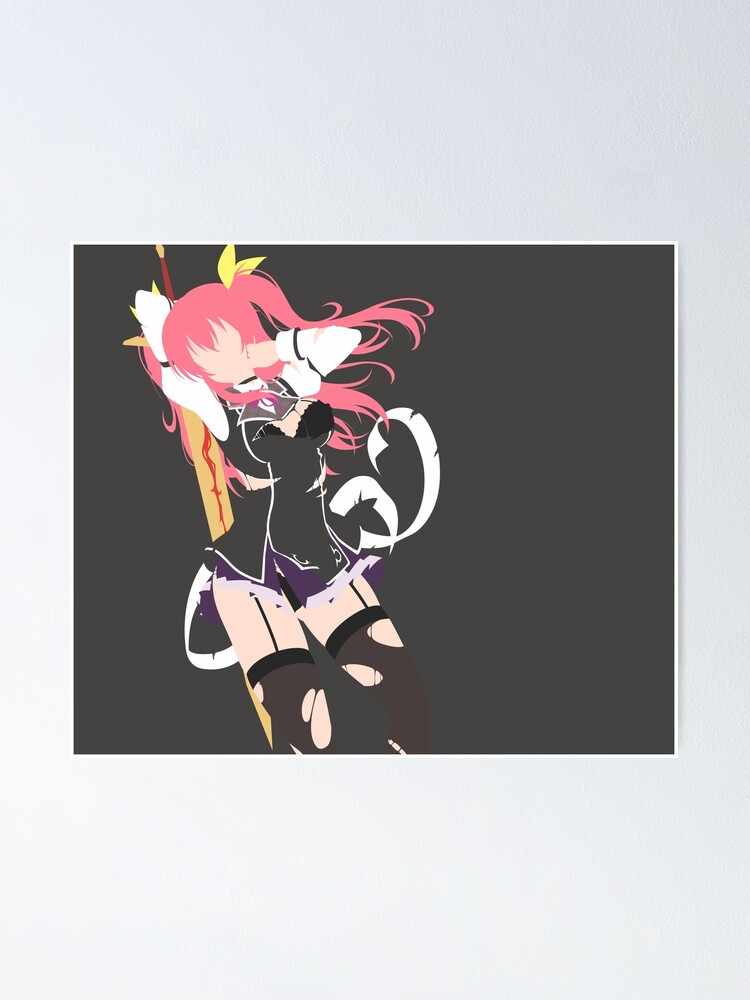 Rakudai Kishi no Cavalry - Stella Vermillion Poster for Sale by