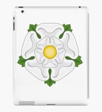Weiße Rose von Yorkshire iPad-Hülle & Skin