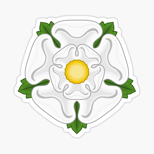 White Rose of Yorkshire Sticker