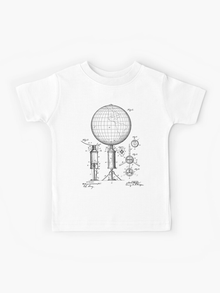 TheYoungDesigns Goal Vintage Patent Hand Drawing T-Shirt