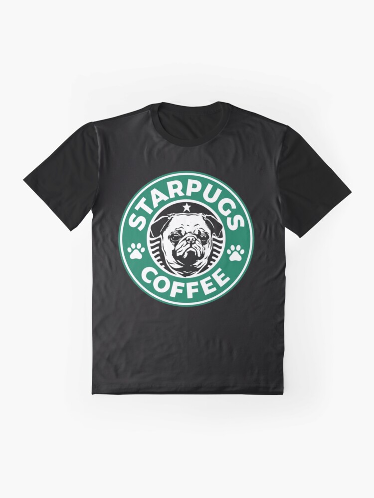 Alternate view of Starpugs Coffee Graphic T-Shirt