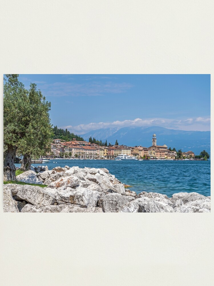 Alternate view of Salo', Lake Garda, Italy Photographic Print