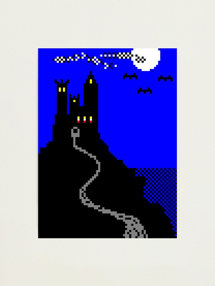 "Windows 95 Solitaire Card Back 'Castle' Pattern" Photographic Print ...