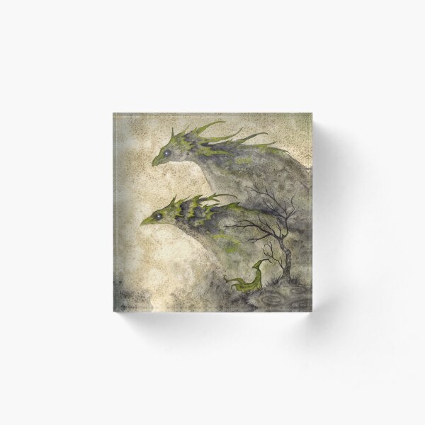 Old Gods Acrylic Block