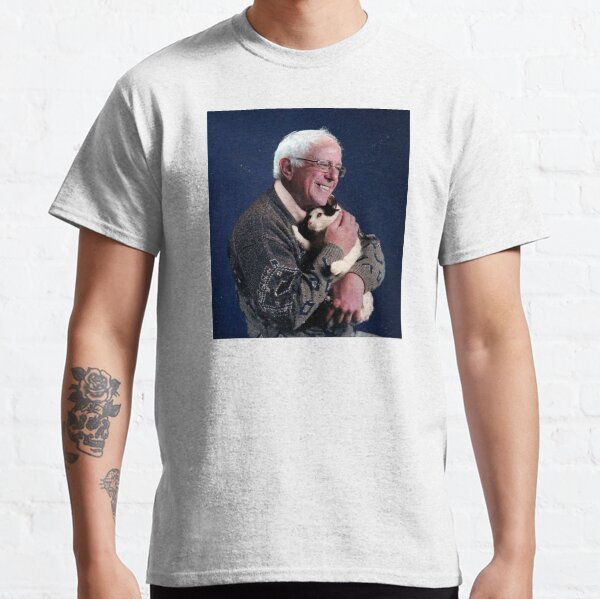 Bernie with Cat Classic T-Shirt