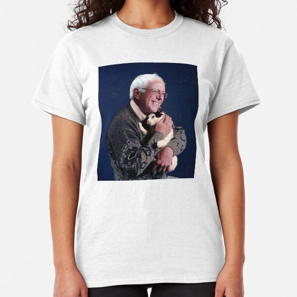 Bernie with Cat Classic T-Shirt