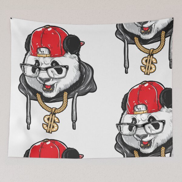 Item preview, Hip Hop Panda designed and sold by OutLoudDesigns.