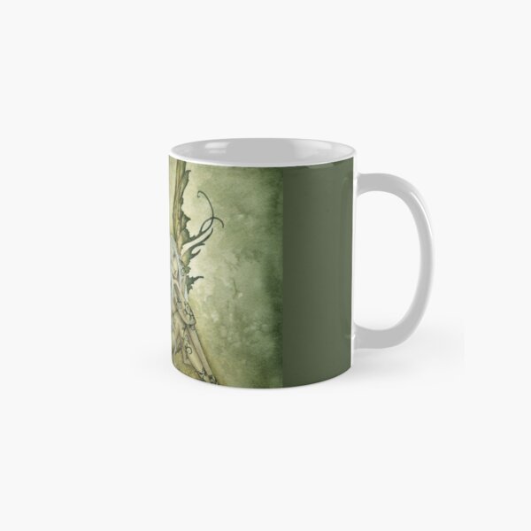 Vista previa del artículo con la obra «Sprite verde», diseñado y vendido por AmyBrownArt.