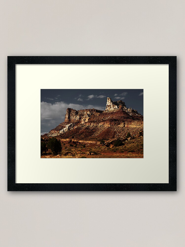 Alternate view of Temple Mountain Framed Art Print