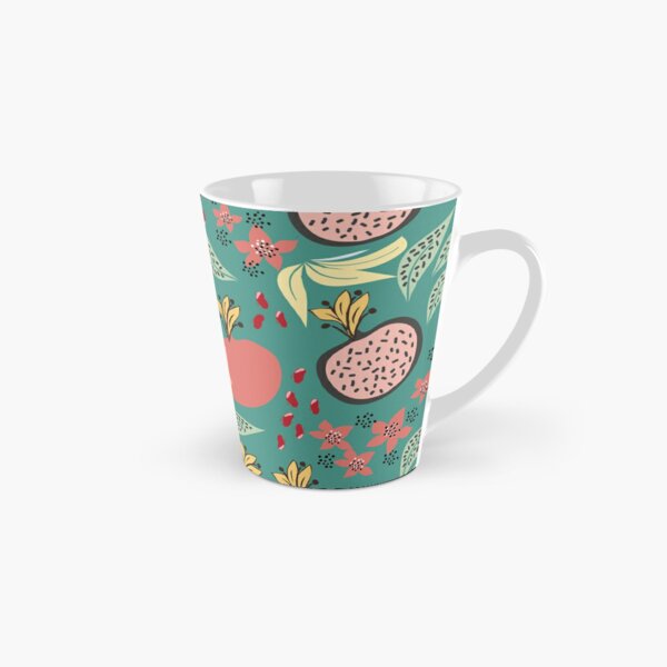 Fruit & floral pattern with pomegranates! Tall Mug