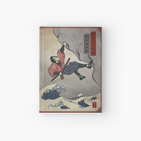 Climbing | Samurai Deep Water Soloing  Hardcover Journal
