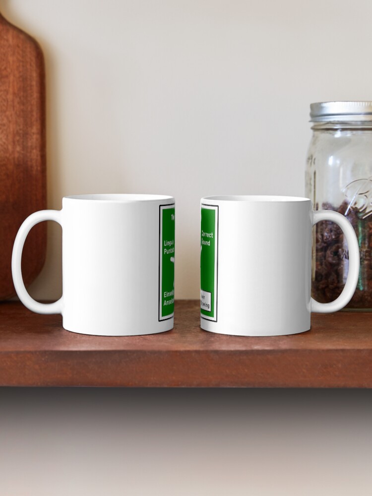 Alternate view of TCE Traffic Square Coffee Mug