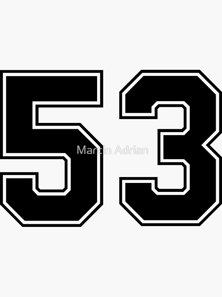 21 American Football Classic Vintage Sport Jersey Number for american  football, baseball or basketball 21 jersey number, 21 Jersey Number, 21  jersey, 21 numbers on the back Sticker by Marcin Adrian